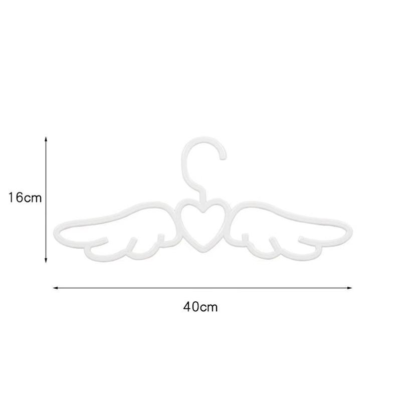 5/10/20PCS Pink Love Clothes Hanger,Household Cute Non-slip Drying Rack for Adult Children,Multi-functional Durable Organizers