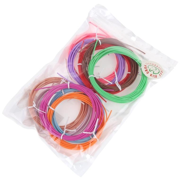 3D Pen Magic Kit for Kids Filament Refills 10pcs PCL 1.75mm/3m