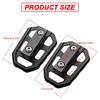Stylish Motorcycle Foot Pegs General Motorbike Footrests Performances Bike Pedals Ergonomic Designs Motorcycle Spare