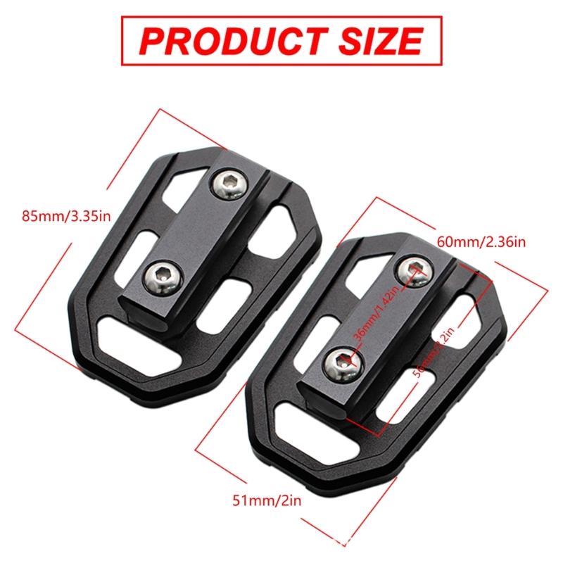 Stylish Motorcycle Foot Pegs General Motorbike Footrests Performances Bike Pedals Ergonomic Designs Motorcycle Spare