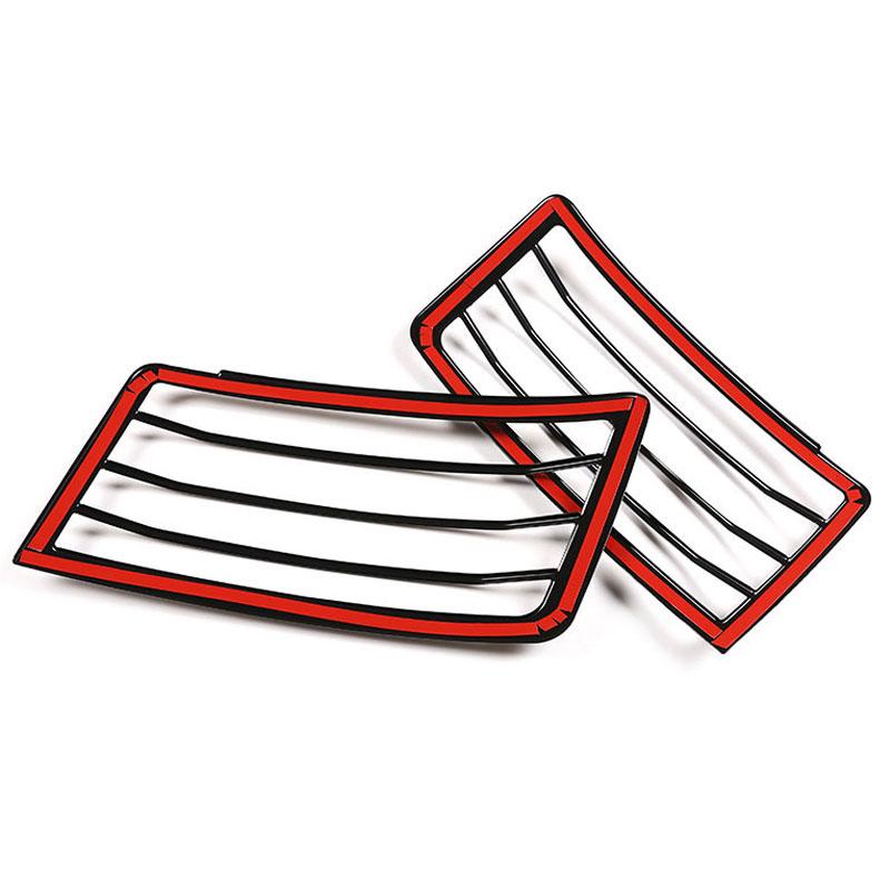 For Land Rover Defender 110   2022 Stainless Steel Headlight Lamp Shade Cover Fog Lights Grille Car Accessories