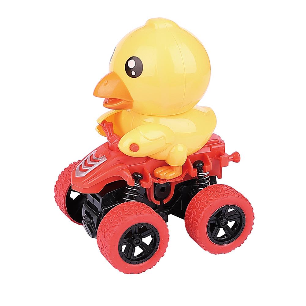 Children s Cartoon Animal Inertial Toy Cars - Chick & Duck