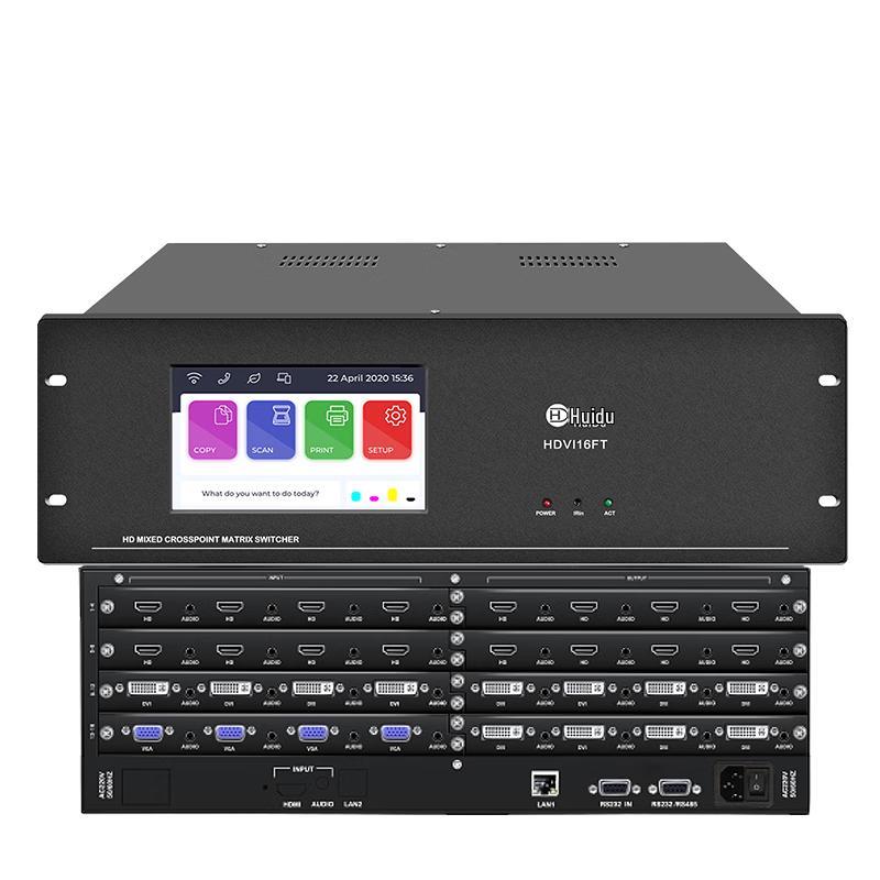 

HuiDu HDVI08FT Professional Seamless Video Matrix Switcher (CN version)