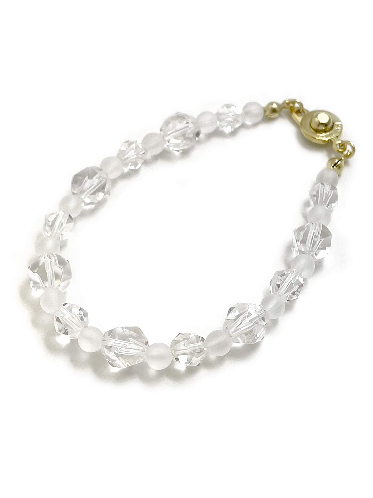 

[Cherry] A960 Crystal, Sparkling Cut Crystal, Frosted Crystal, Bracelet, Natural Stone, Power Stone, Stone
