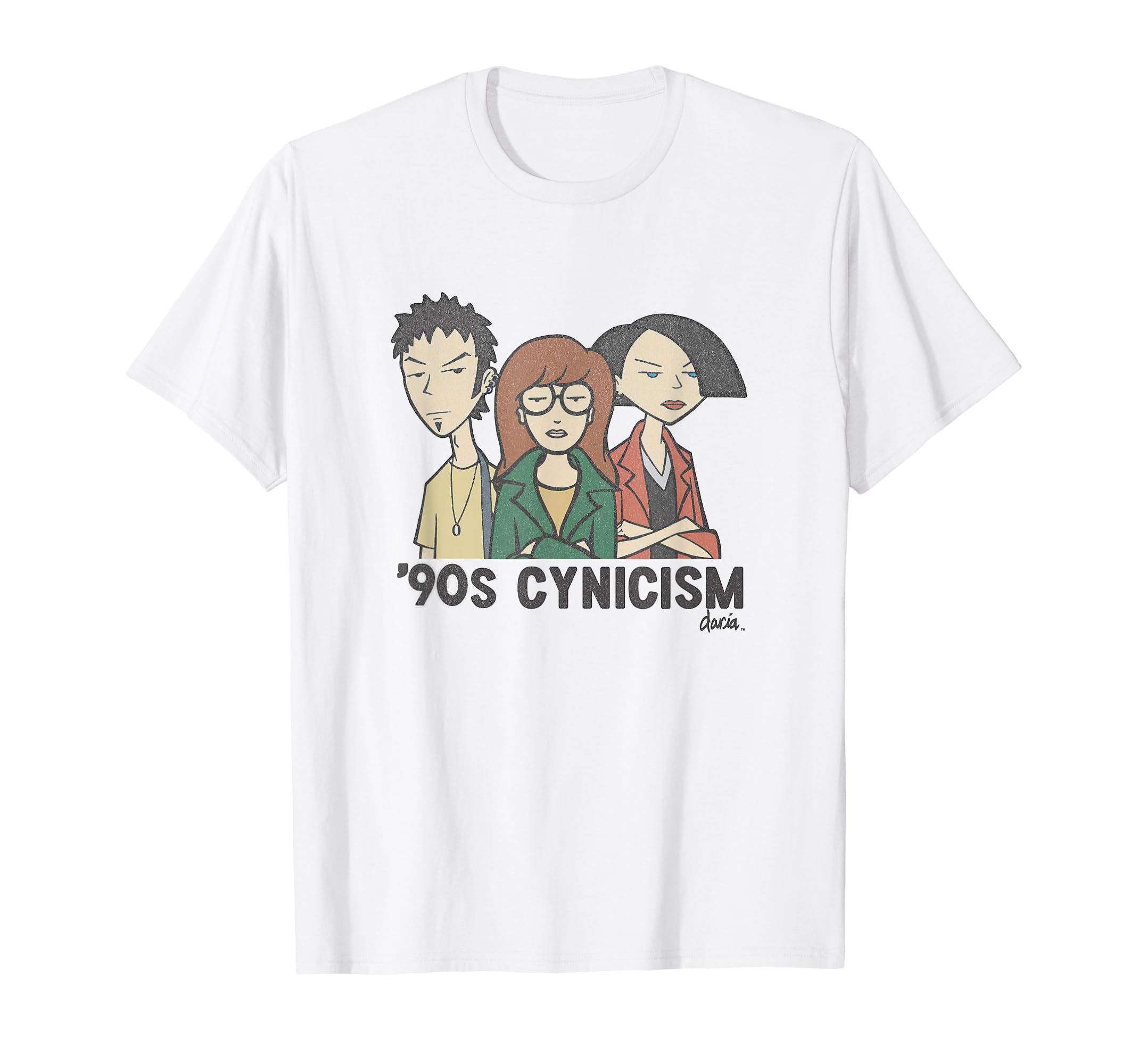 

Daria 90 s Cynicism Group Shot Vintage Poster T-Shirt