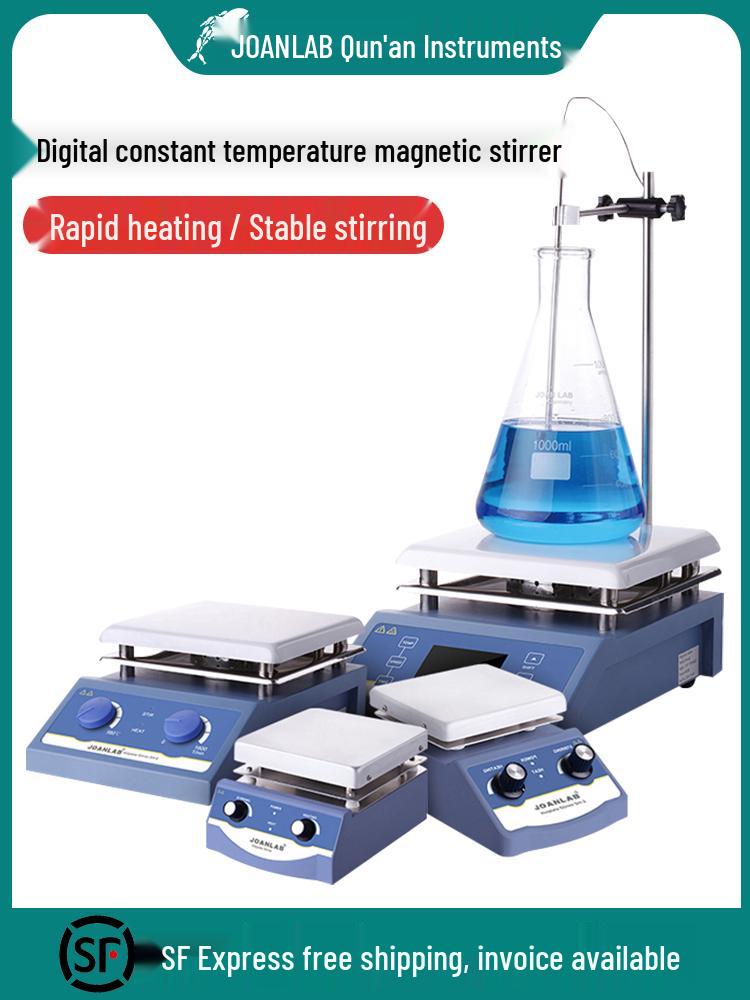 Digital Magnetic Stirrer with Temperature Control and Heating Platform
