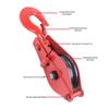 Multi-Spec National Standard Steel Wire Rope Pulley Block 0.5t Labor-Saving Heavy Duty Industrial Open Lifting Hook