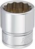 Kyoto Tool Socket X Drive (KTC) 12-Point Wrench, B3-17W, 17.0mm 9.5mm