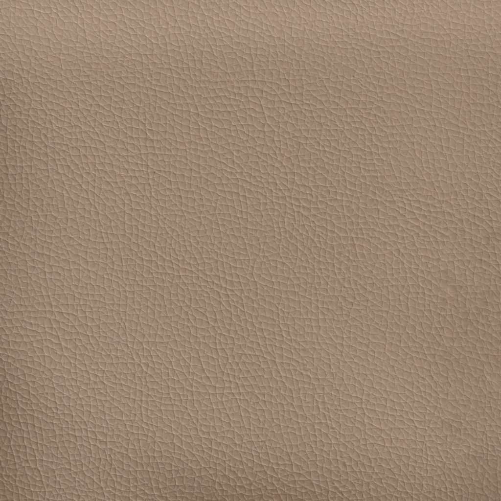 3 Seater Sofa Cappuccino Brown 180 Cm Faux Leather