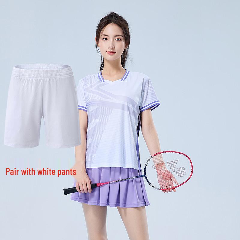 Quick-Dry Table Tennis & Badminton Apparel Set for Men and Women