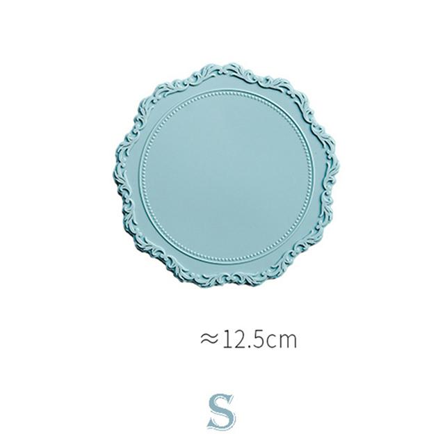 Konco Silicone Placemats for Table Waterproof Non-Slip Tableware Pad Nordic Style Western Tablemat Coaster Decoration Mat