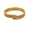 Braccialetti a Molla Metallica Impilati a Tre Strati per Uomo e Donna, Braccialetti Personalizzati alla Moda, Braccialetti Esagerati in Stile Freddo