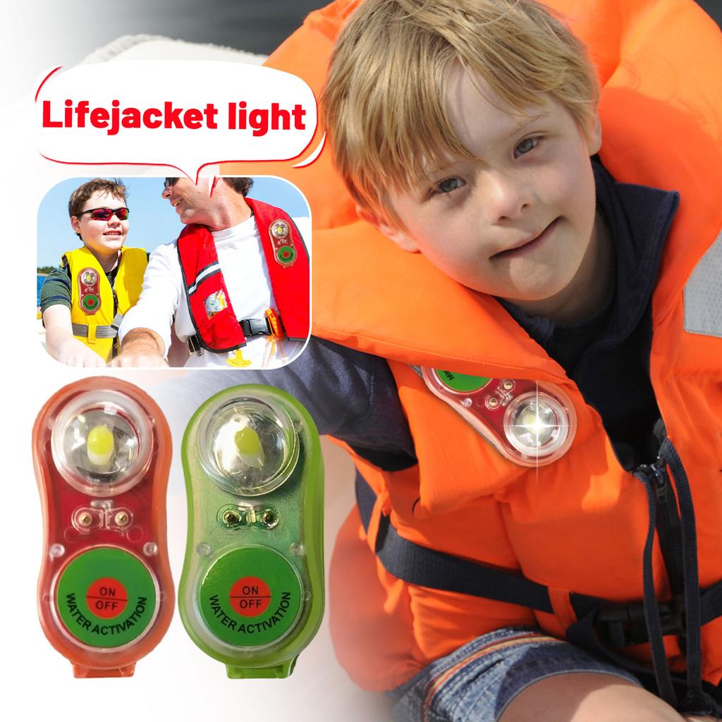 Life Jacket Light Life Jacket Light Life Jacket Self-igniting Light Lithium Battery Light Waterproof Light Water Area