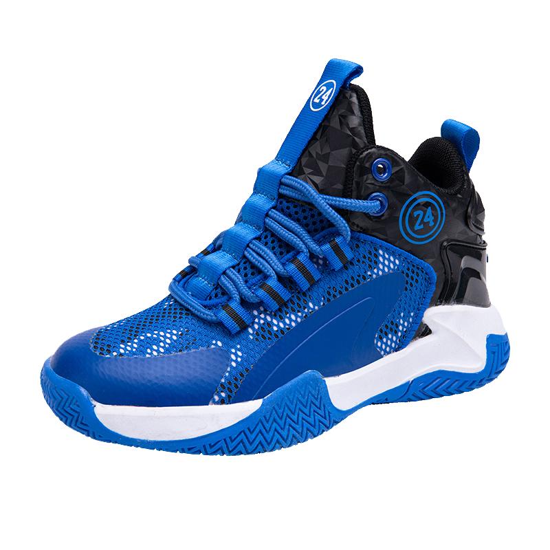 Kinder Sport Basketballschuhe Dicke Sohlen Rutschfest Jungen Sportschuhe Mädchen Hochwertige Basketball Trainingsschuhe Männlich