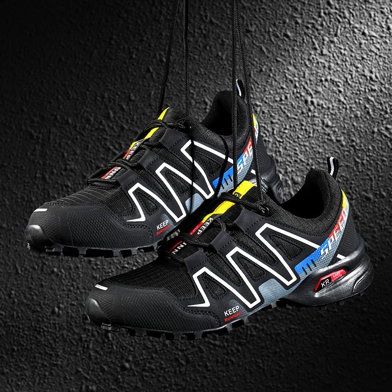 Man Climbing Shoes Outdoor Non-slip Trekking Sneakers Fashion Comfortable Sports Shoes Big Size