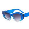 2024 Nowy Modny Design Vintage UV400 Oprawka Koci Oczko Plastikowe Okulary Przeciwsłoneczne Damskie Okulary Słoneczne dla Kobiet