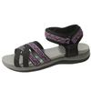 European and American Large-size Sandals 22 Summer New Wedge Heel Velcro Bohemian Beautiful Sandals