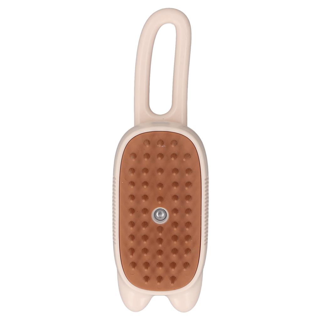 Pet Steam Brush Rechargeable Grooming Massage Cat Dog Water Brush with Handle for Shedding Bathing