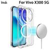For Vivo X300 5G Phone Case IMAK Shock-resistant Soft Magnetic Case