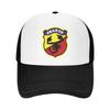Abarth Print Mesh Baseball Caps Unisex Hip Hop Adjustable Snapback Hat Women Men Summer Casual Sun Visor Hats Trucker Hat