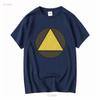 Triangle Circle T Shirt David Legion Haller Symbol Logo Sign Game Games Gaming Vintage Washed Stylish Stretched Slightly