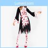 Exquisites Halloween-Thema für Erwachsene Kostüm mit Teufelsblut-Hexenkleid-Design