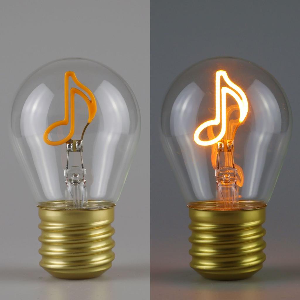 Niedliches Cartoon LED-Glühbirne Nachtlicht, Wiederaufladbar, Bunte Dekorative Tragbare Lampe