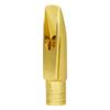 Brass Metal Eb Sax Mouthpieces Altos Saxophone Mouthpiece with Caps and Ligatures for Professionals and Beginners