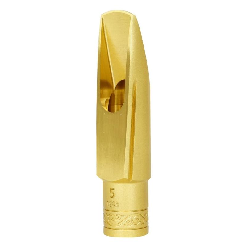 Brass Metal Eb Sax Mouthpieces Altos Saxophone Mouthpiece with Caps and Ligatures for Professionals and Beginners