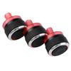 Car AC Knob for Peugeot 206 207 2006-2011 for Citroen C2 2007-2011 3Pcs Air Conditioning Heat Control Switch Button Knob
