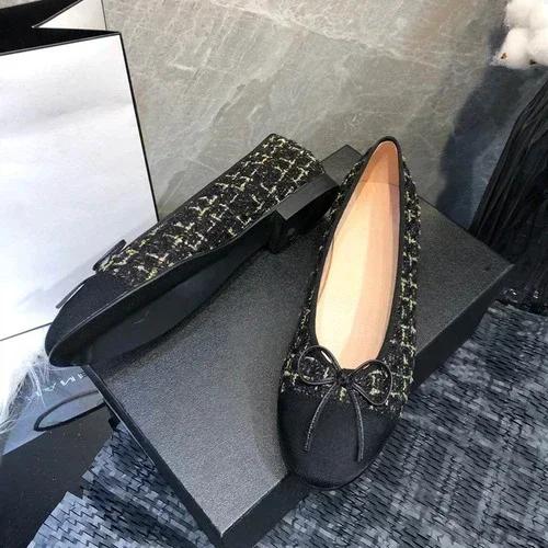 Mode Damen Schuhe 2025 Neue Damen Einzel Schuhe mit runder Spitze