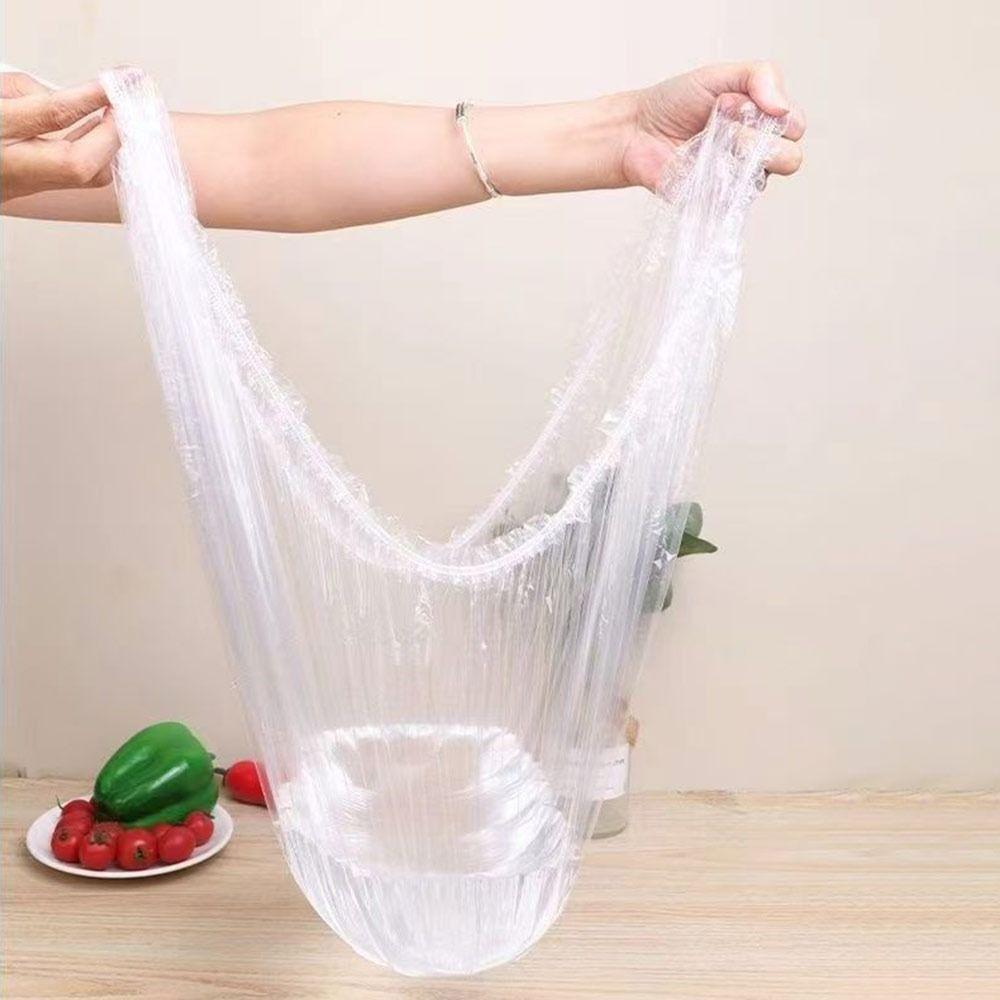 Transparent Plastic Wrap Bags Large Tray Cling Film New Food Cover
