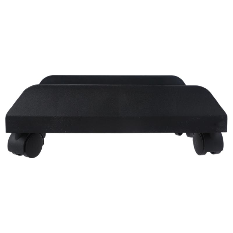 Computer Tower Stand CPU Cart with 4 Caster Wheels for Home Office Under Desk