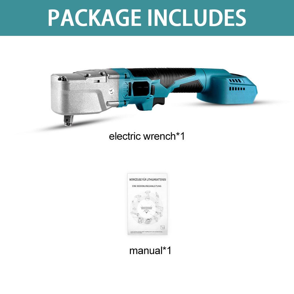 2400W 1000NM 1/2'' Screwdriver Car Repair Power Tool Electric Ratchet Wrench Ratchet Wrench Set