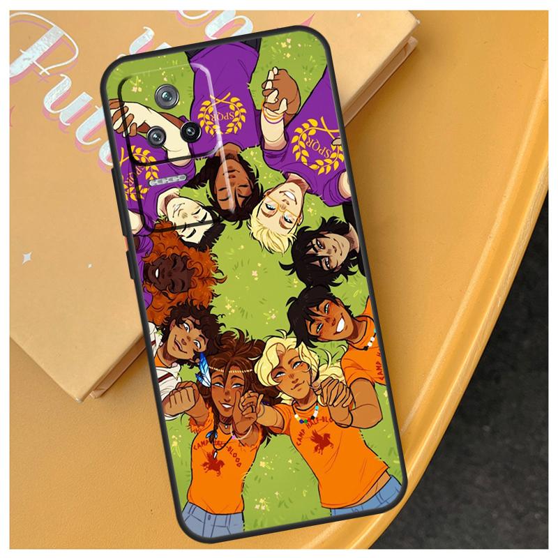

P-Percy Jackson Cartoon Case For Xiaomi 14T Pro 13 14 15 Ultra 11T 12T 13T POCO X7 Pro X3 X5 X6 M6 F5 F6 Pro Cover POCO X5 Pro