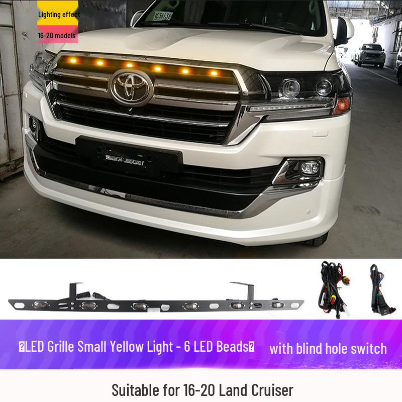 Fits 2008-2021 Land Cruiser: Sport GT Center Grille Trim & Frame