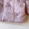 Girls' Winter Embroidered Cotton Jacket AWB117 - New Chinese Style, Thickened for Warmth