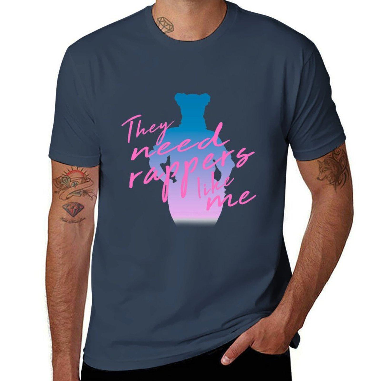 They Need Rappers Like Me TShirt Casual Daily Outfit TShirt S