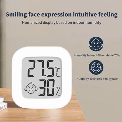 Lcd Digital Thermometer Hygrometer Indoor Room Electronic Temperature Humidity Meter Sensor Gauge Weather Station For Home