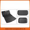 Tesla Model 3/Y Front & Rear Waterproof Trunk Mats - Original TPE Texture Accessories