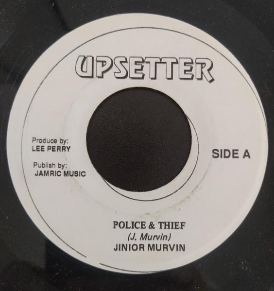 

7inch Record JUNIOR MURVIN - Police & Thief NONE Upsetter Jamaica Reggae, Ska & Dub Used