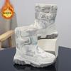 2025 snow boots classmates northeast winter new boys and girls sports cotton boots primary school students warm cotton shoes 2025
