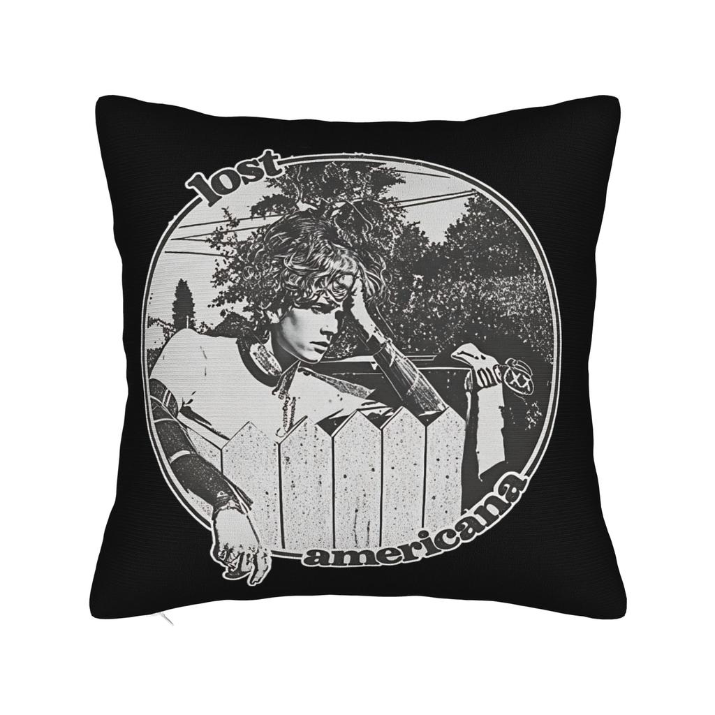 MGK povlak na polštář Polyesterový potah na polštář Dekorativní povlak na polštář s motivem Machine Gun Kelly Domácí Drop Shipping 4040cm