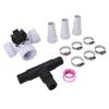Diverter Valve Replacement, G1 1Celsius2 Female Thread, Easy To Install Swimming Pool Diverter Valve for Spa