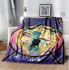 Buffy Flannel Blanket Soft Warm All-Season Throw, Design for Camping, Car Travel, Hiking Sofa, Bed, Office Perfect Gift for Parties