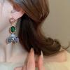 Mermaid Fishtail Earrings Light Luxury Temperament High-end Earrings for Women