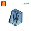 53Pcs/lot 3678 Roof Tile 2X2X2 Dots 65degree Block Moc Hue Accessories Compatible featuring Brick DIY Children's Plaything Assembly
