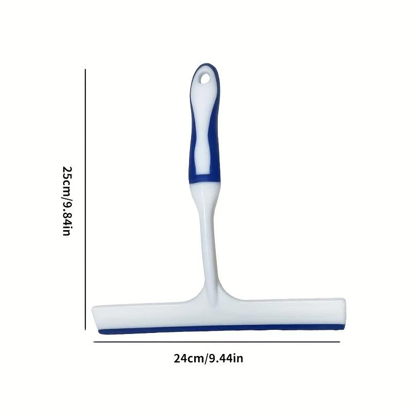 

T-Style Front and Rear Window Automotive Snow Scraper Squeegee for Vehicle Body синий