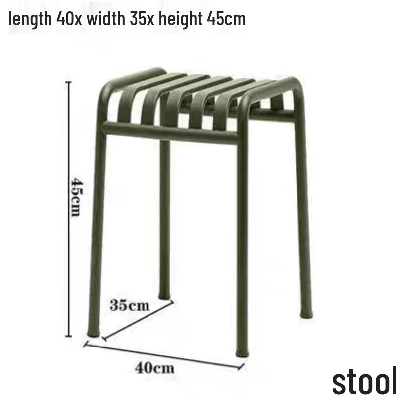 Nordic Wrought Iron Outdoor Table and Chair Set for Balcony, Garden, and Café