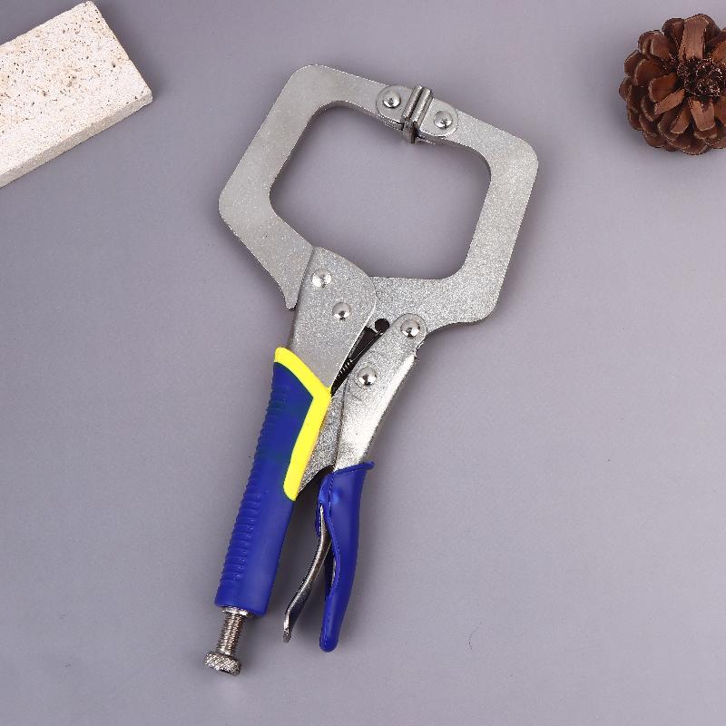 Metal C Clamp Vise Grip Locking Welding Pliers Wood Tenon Locator Tool Tools Herramientas De Mano Ferramentas Man